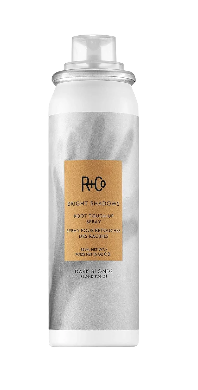 Спрей для подкрашивания корней R+Co Bright Shadows - 1,5 унции, Dark Blonde