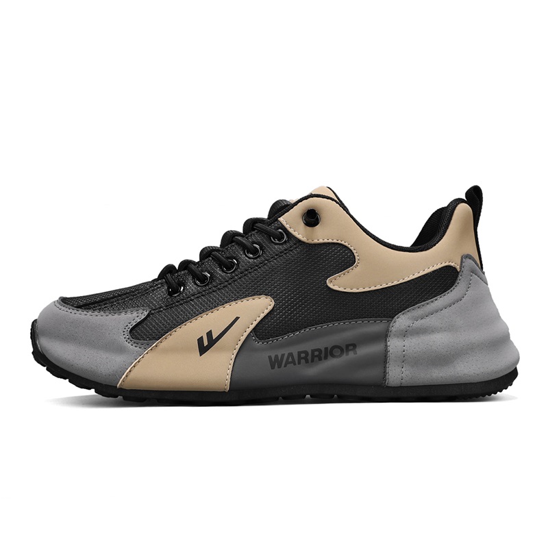 

WARRIOR Повседневные кроссовки для мужчин, низкие, цвета хаки/серый