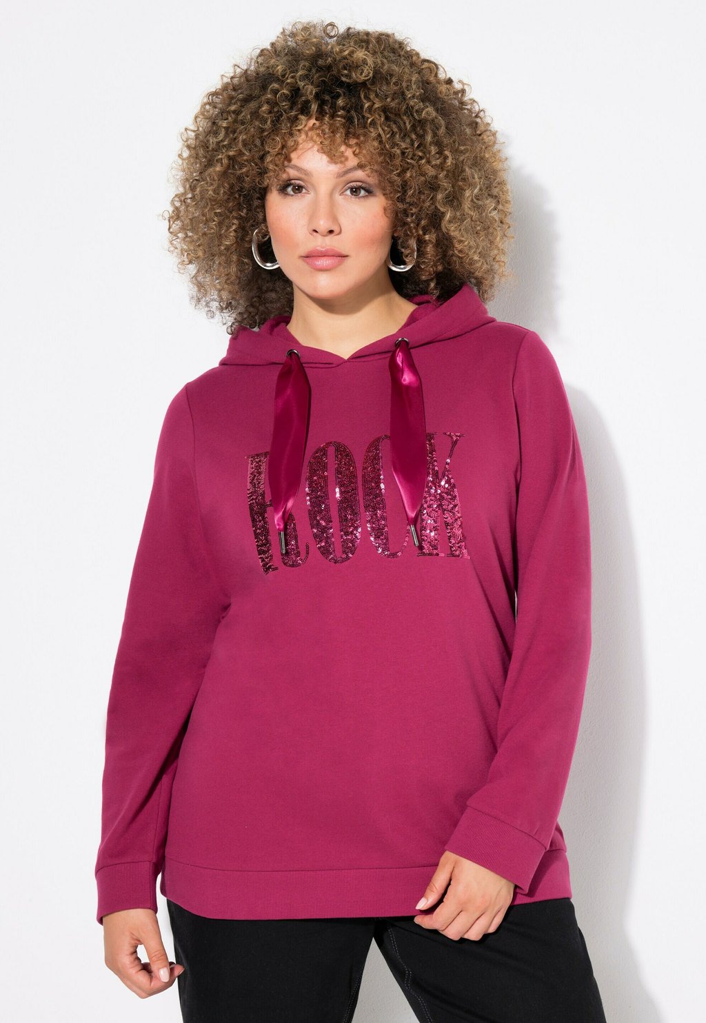 

Толстовка ROCK SEQUINED Ulla Popken, красный