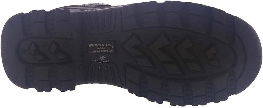 Мужские оксфорды Skechers Work Burgin-Sawda, черный — фото 3