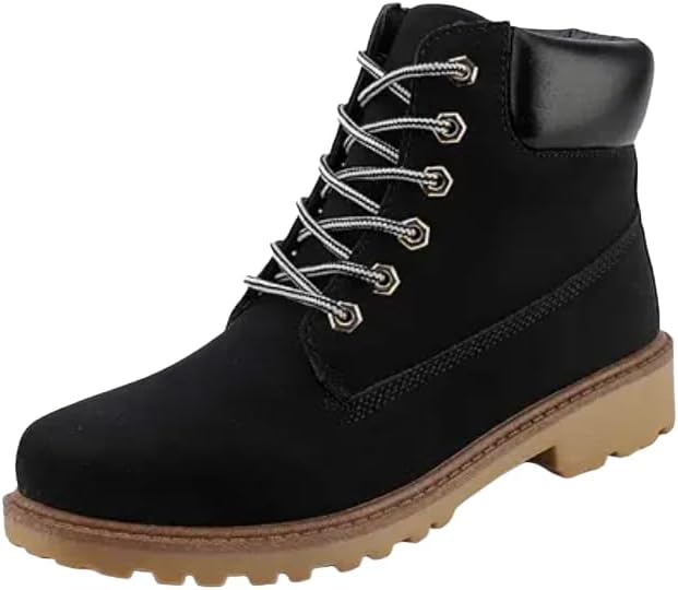 

Дышащие противоскользящие туристические ботинки Hhhchpm для мужчин - идеальны для прогулок на природе, альпинизма и зимних активностей, черный