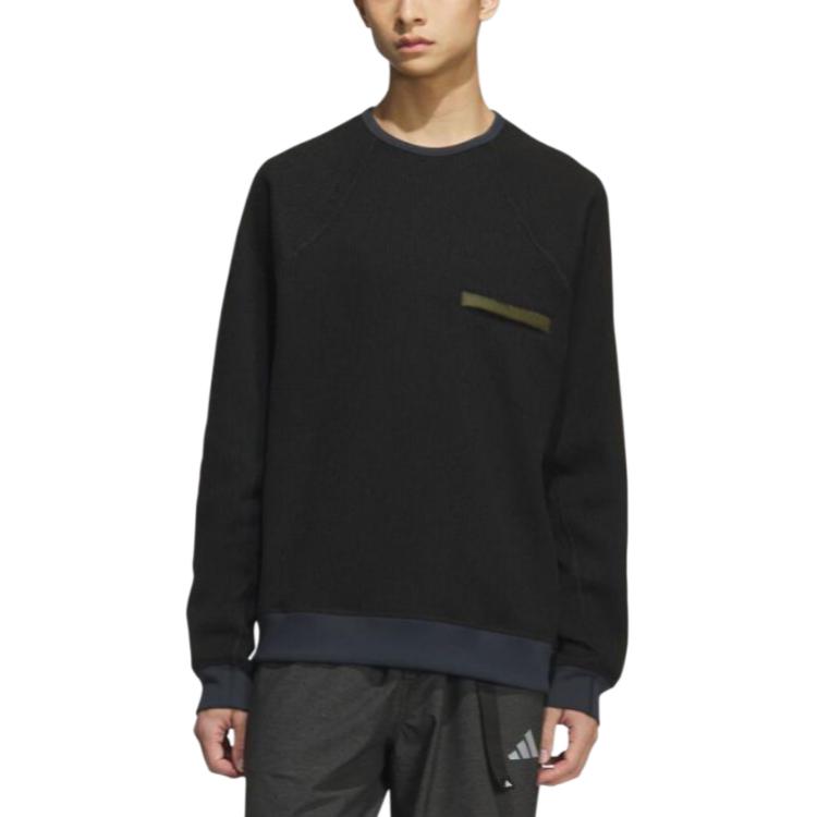 Футболка мужская CLIMAWARM FW25 Adidas, черный — фото 2