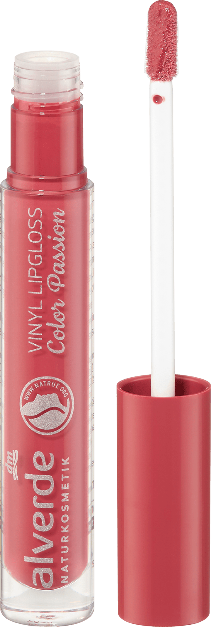 

Блеск для губ alverde NATURKOSMETIK Lipgloss Vinyl Color Passion 30, 4 ml