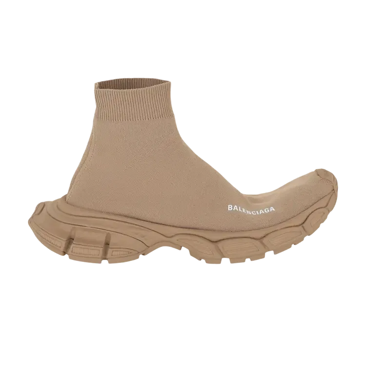 Кроссовки Balenciaga 3XL Sock Sneaker, светло-коричневый