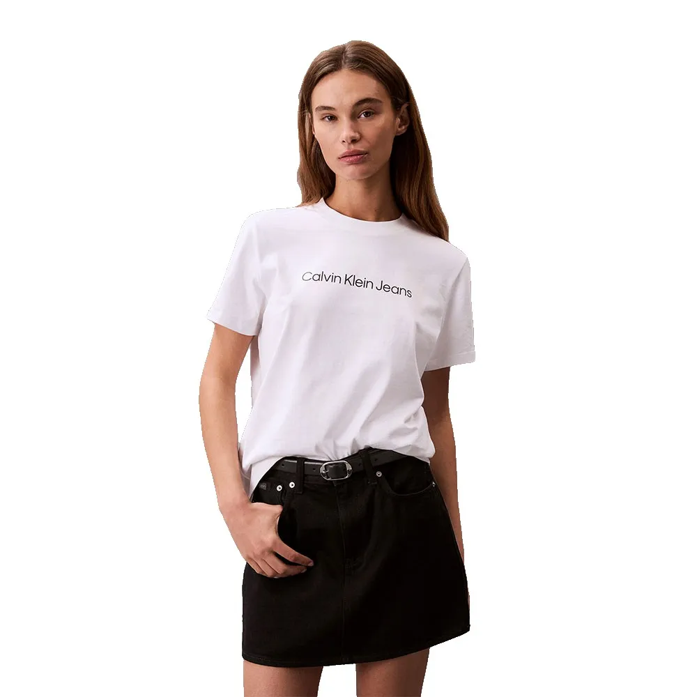 

Футболка с коротким рукавом Calvin Klein Jeans Graphic Intense, белый