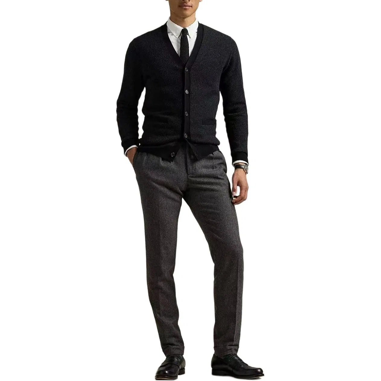 Свитер мужской FW25 Polo Ralph Lauren, Gray — фото 3