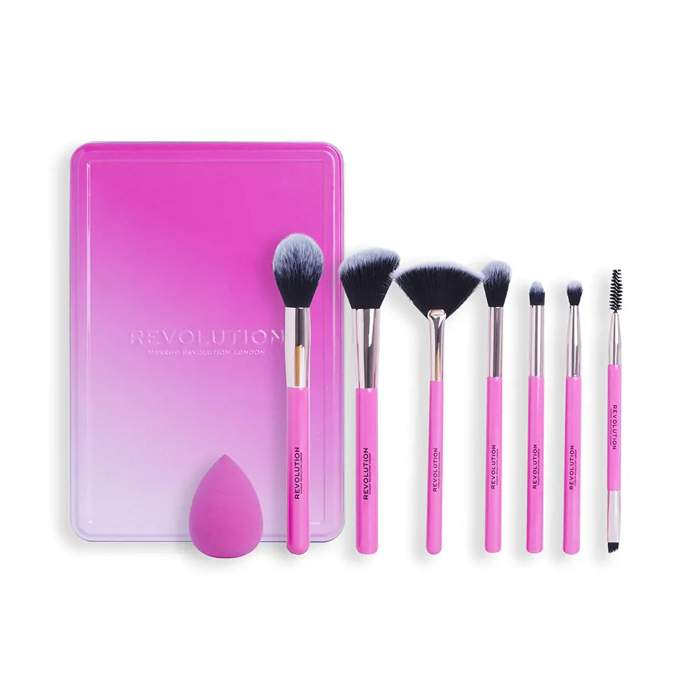 

Кисть для лица The brush edit gift lote Revolution Make Up, 8 шт.