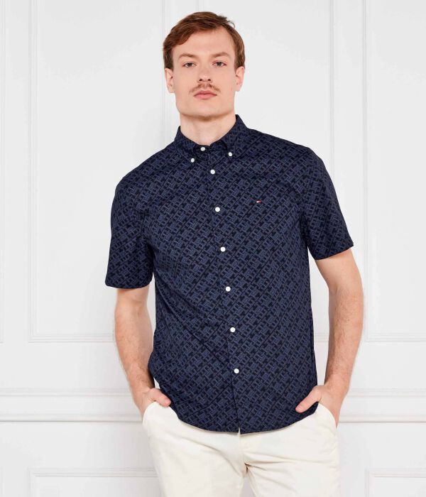 

Рубашка Regular fit Tommy Hilfiger, синий