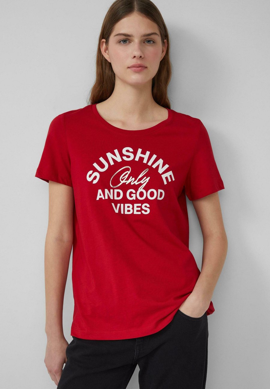 

Футболка s.Oliver Print T-shirt, Mohnrot/Red, Красный, Футболка s.Oliver Print T-shirt, Mohnrot/Red