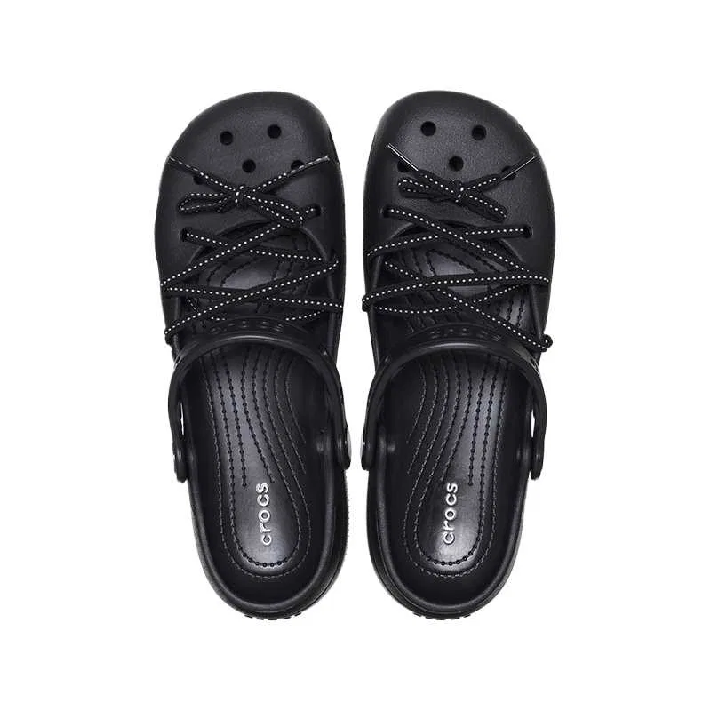 Детские сабо Crocs Kids' Clogs черные — фото 4