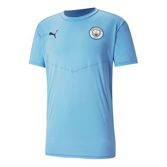 

Спортивная футболка manchester city ss pre-match home jersey 'blue' Puma, синий