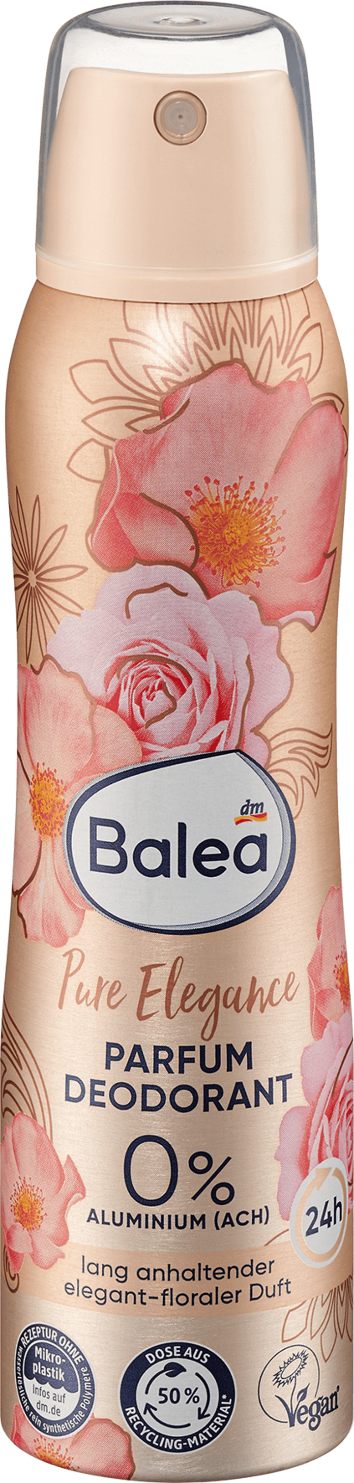 

Дезодорант Balea Deospray Parfum Deodorant Pure Elegance, 150 ml