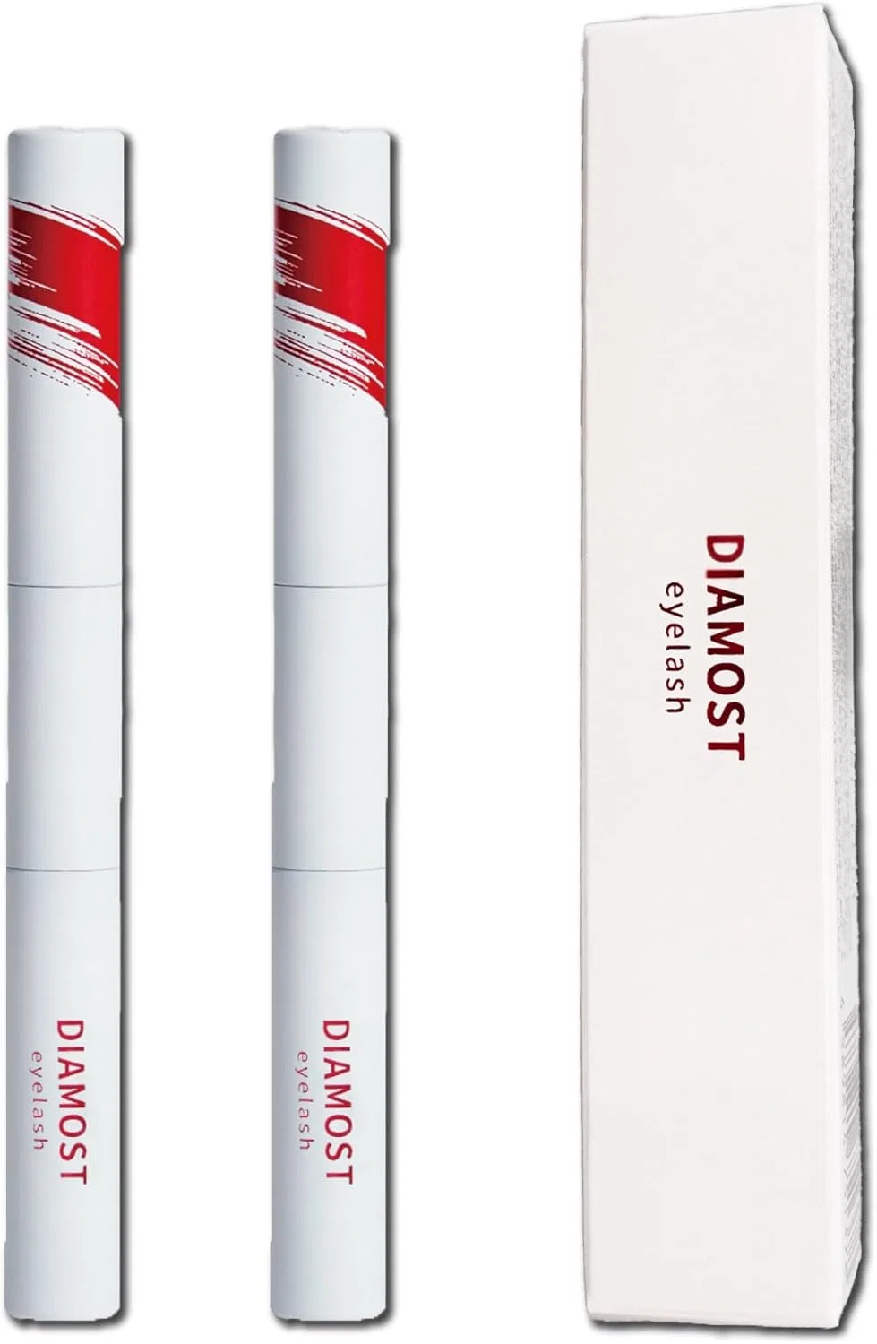 Сыворотка для ресниц интенсивная Diamost Eyelash 2-Way, набор 2 шт., 2 мл, бесцветная Sakura No Mori
