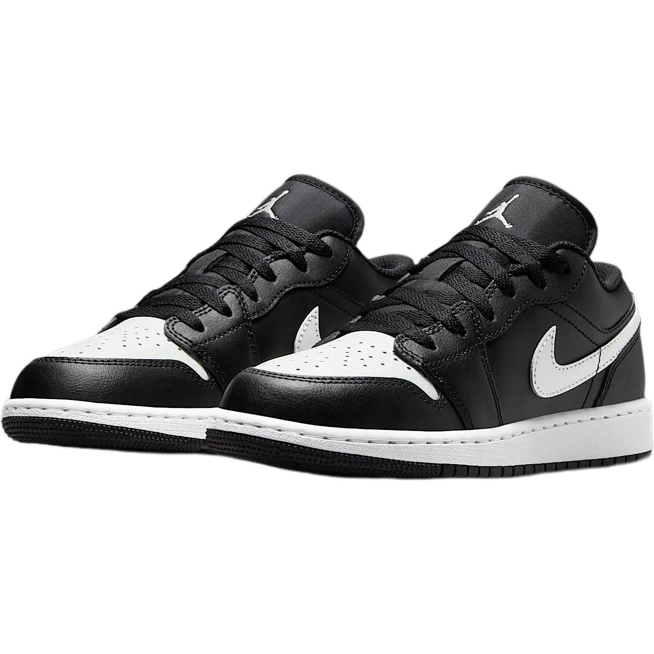 Jordan Кроссовки для скейтбординга детские низкие Air 1 Cushioning, Wear Resistant Black/Summit White — фото 4