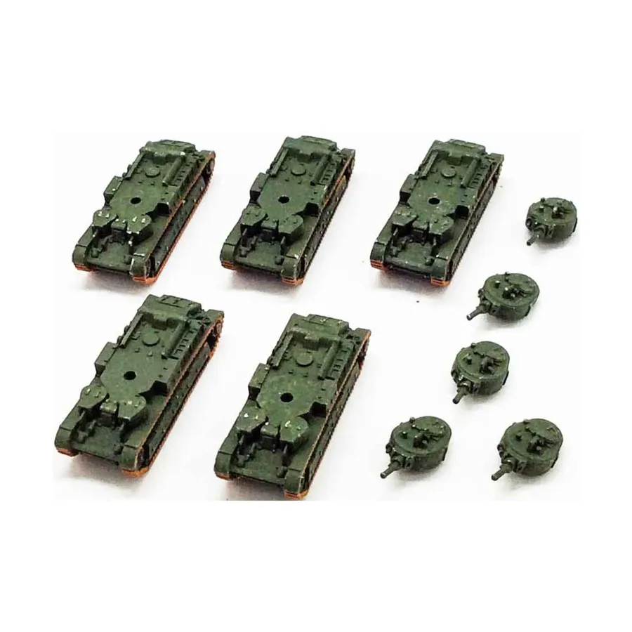 

Т-28 Коллекция №2, WWII Micro Armour - Russia - Loose Miniatures (1:285)