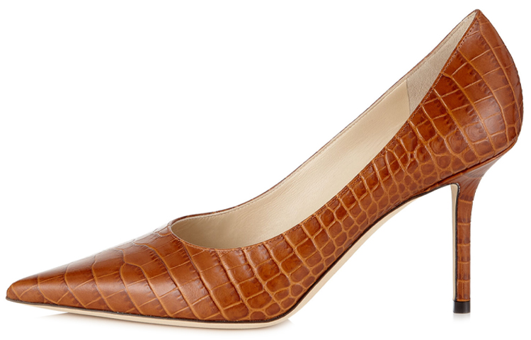 LOVE 85 Slim Heel Высокие каблуки 8,5 см Женские Коричневые Jimmy Choo — фото 2
