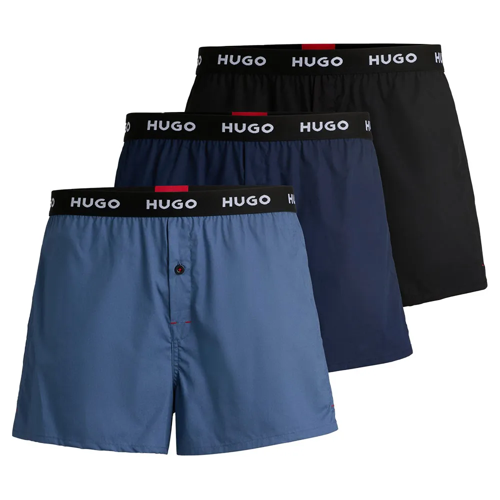 

Боксеры 3 шт HUGO Woven, синий