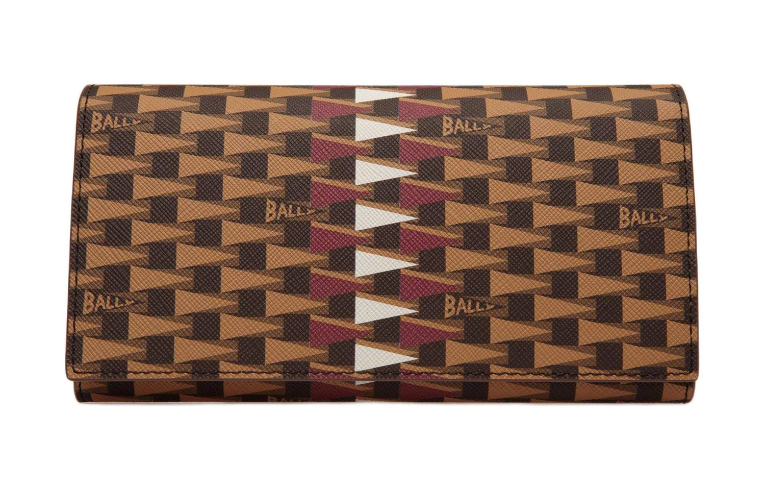 

Кожаный бумажник мужской коричневый BALLY