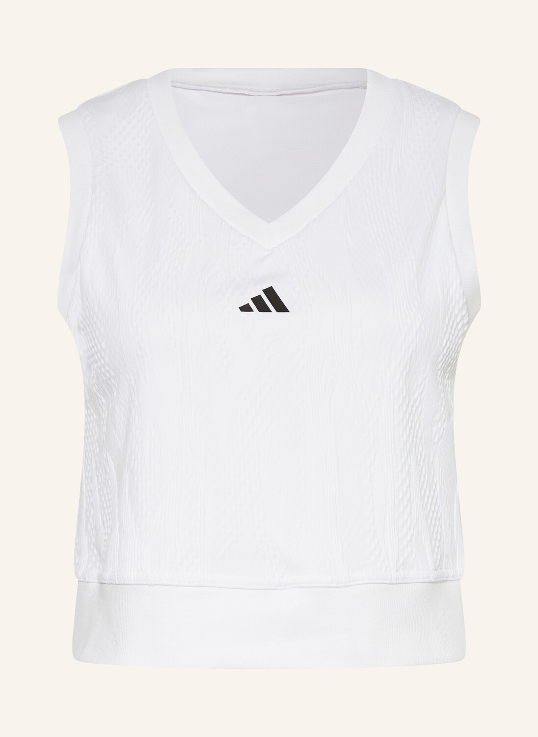 

Укороченный топ pro adidas, белый