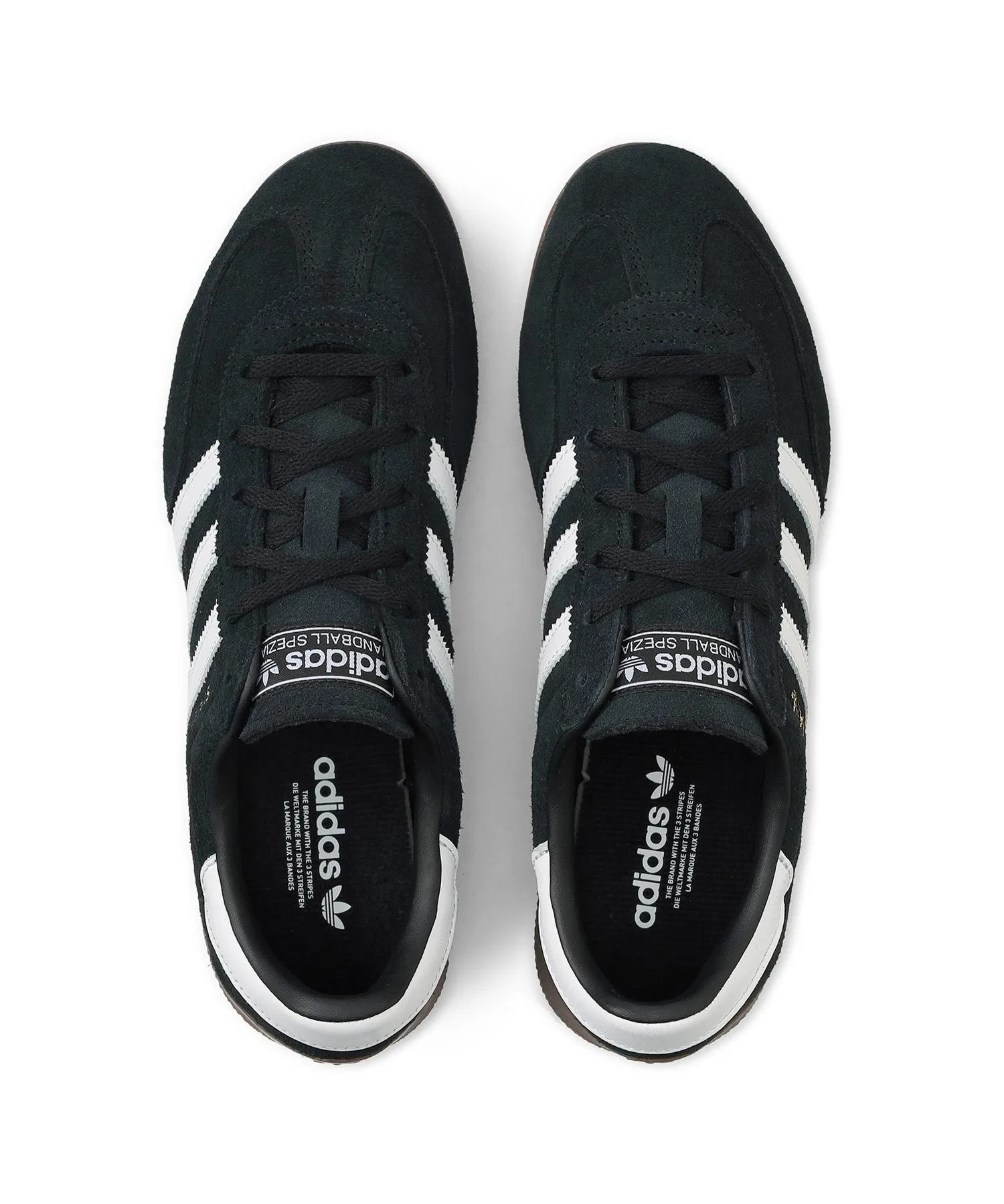 Унисекс кроссовки Handball Spezial Lo Pro adidas чёрные — фото 4