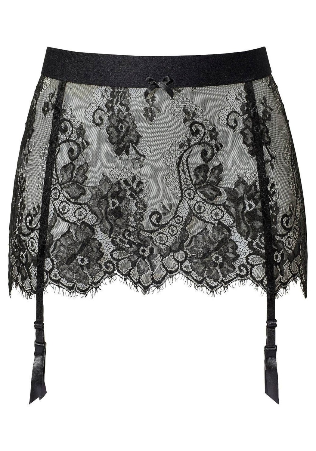 

PETITE FLEUR GOLD Подвязка в черном цвете