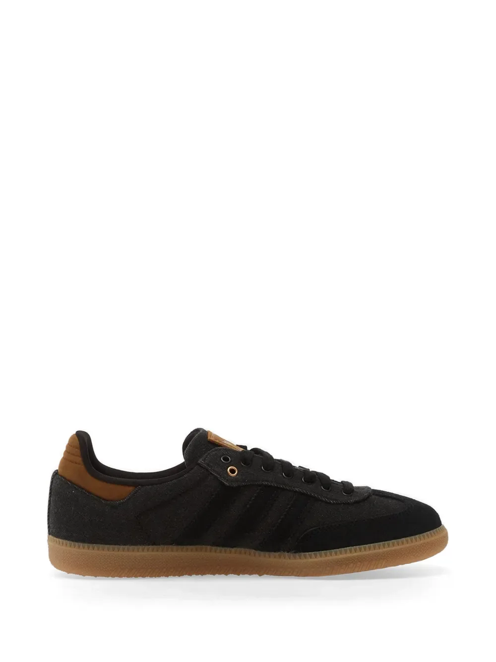 Кроссовки Samba в полоску Adidas, черный