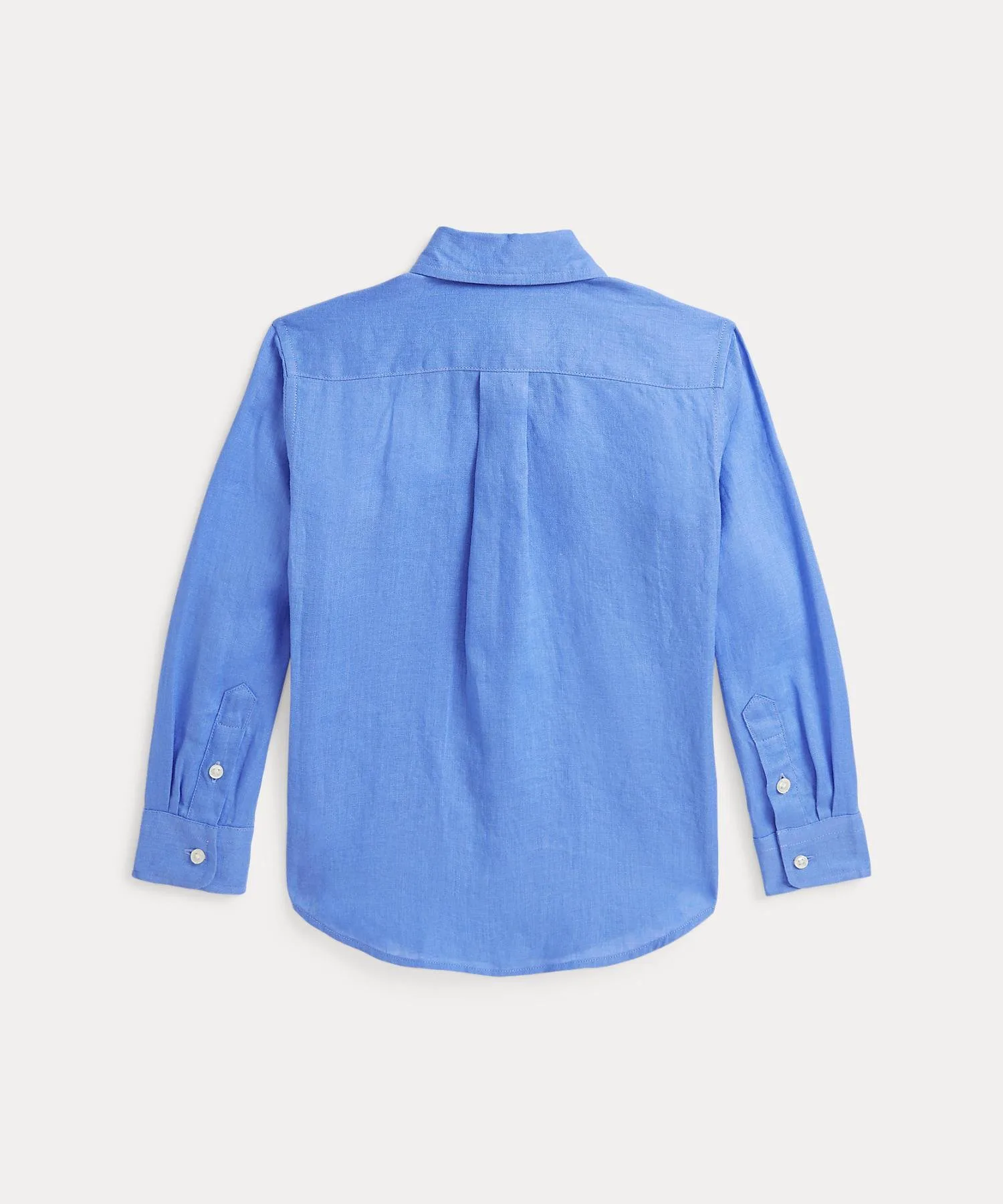 (Для мальчиков 2-7 лет) Льняная рубашка Polo Ralph Lauren, 430 Blue — фото 2