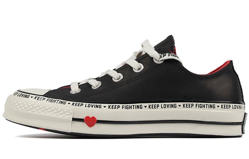 

Кроссовки Chuck 70 Women's Converse Low 'Love Graphic - Black' Women's, Серый, Кроссовки Chuck 70 Women's Converse Low 'Love Graphic - Black' Women's