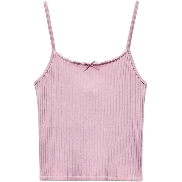 

Майка женская розовая Zara
