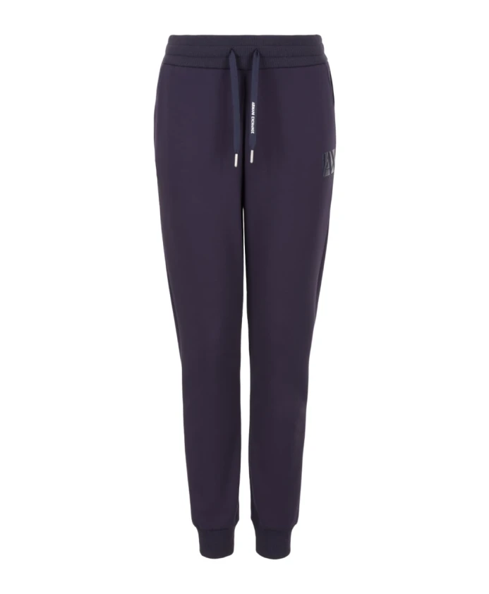 

Брюки из джерси с логотипом Armani Exchange, синий
