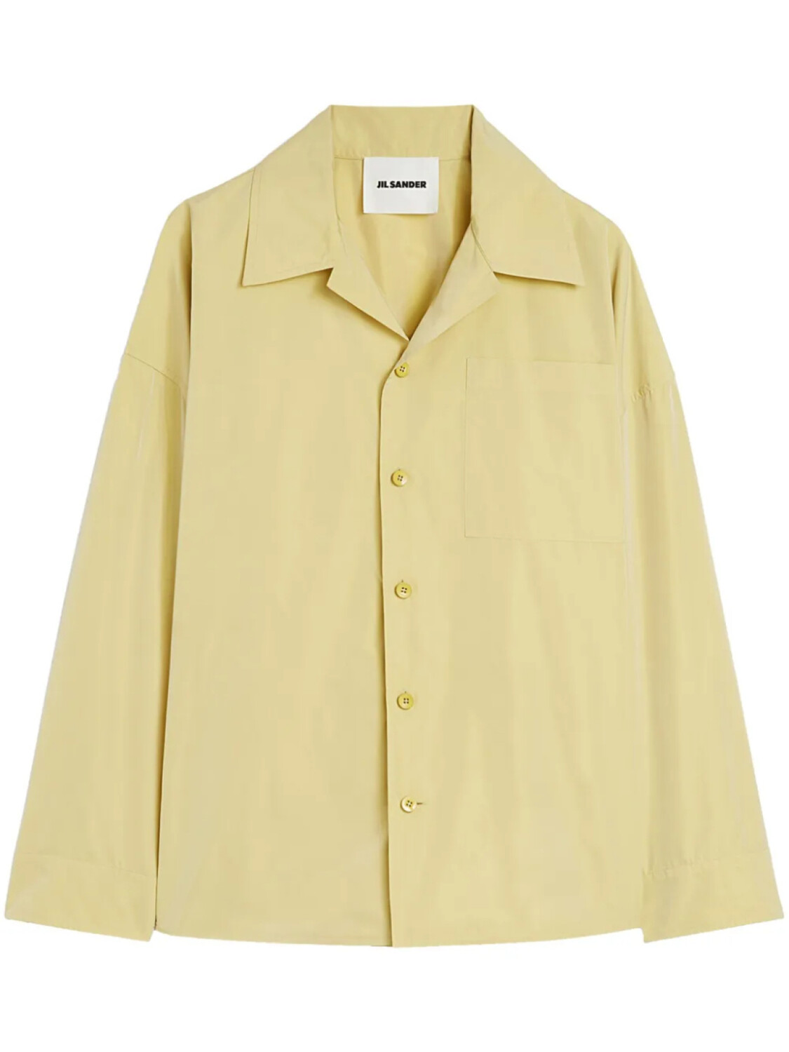 

Jil Sander рубашка с длинными рукавами, желтый