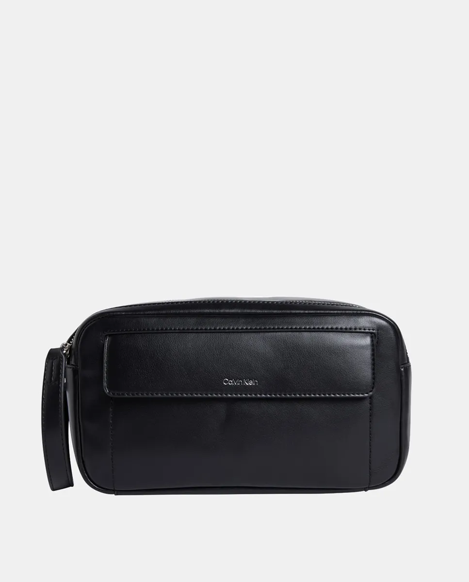 

Косметичка с короткой ручкой Calvin Klein, черный