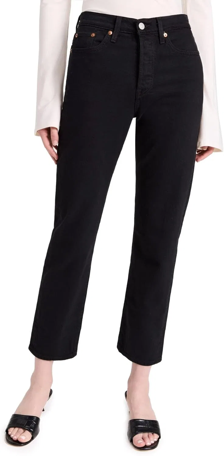 Джинсы Levi's Wedgie Icon Fit, Black Heart