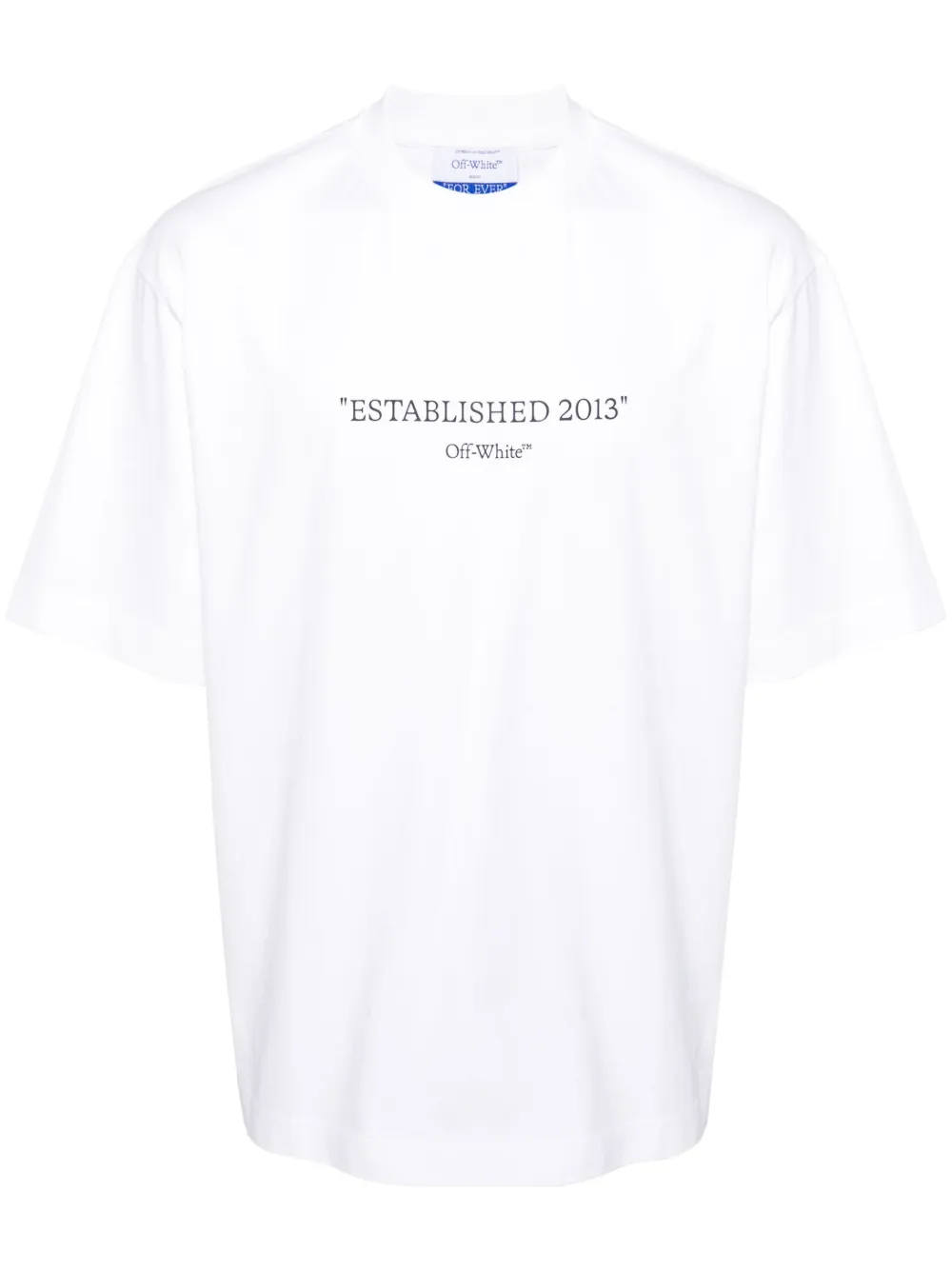 

Футболка Established 2013 OFF-WHITE, белый
