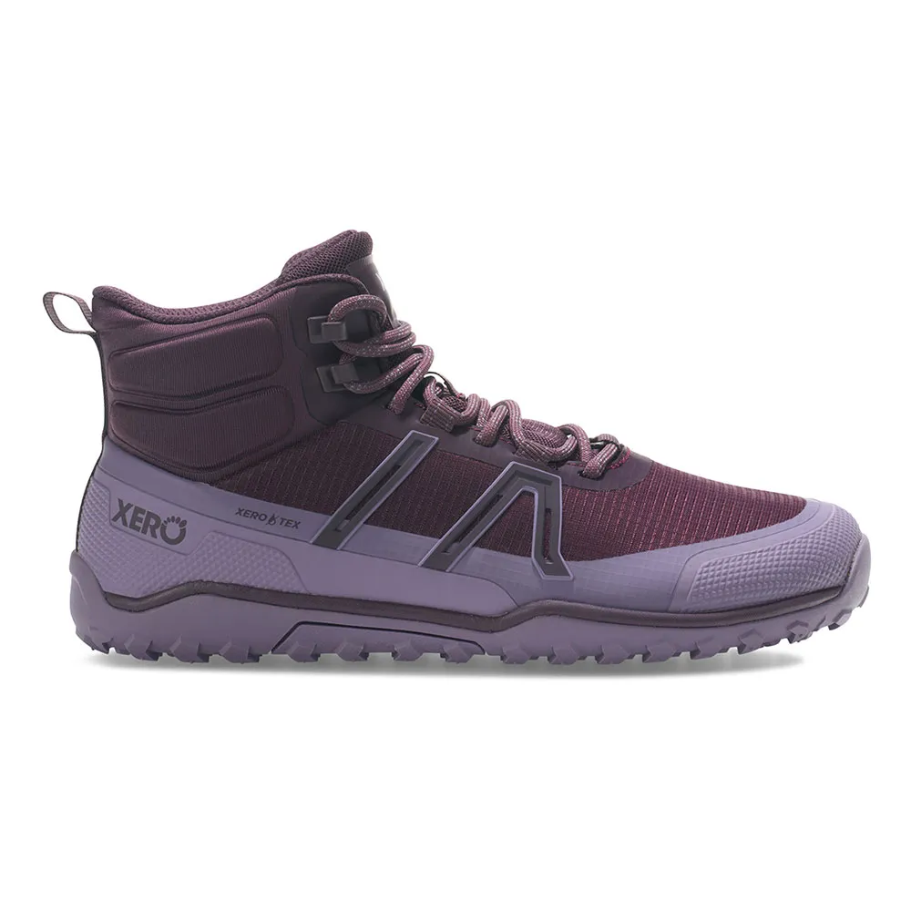 Походные ботинки Xero Shoes Scrambler Trail Mid WP, фиолетовый