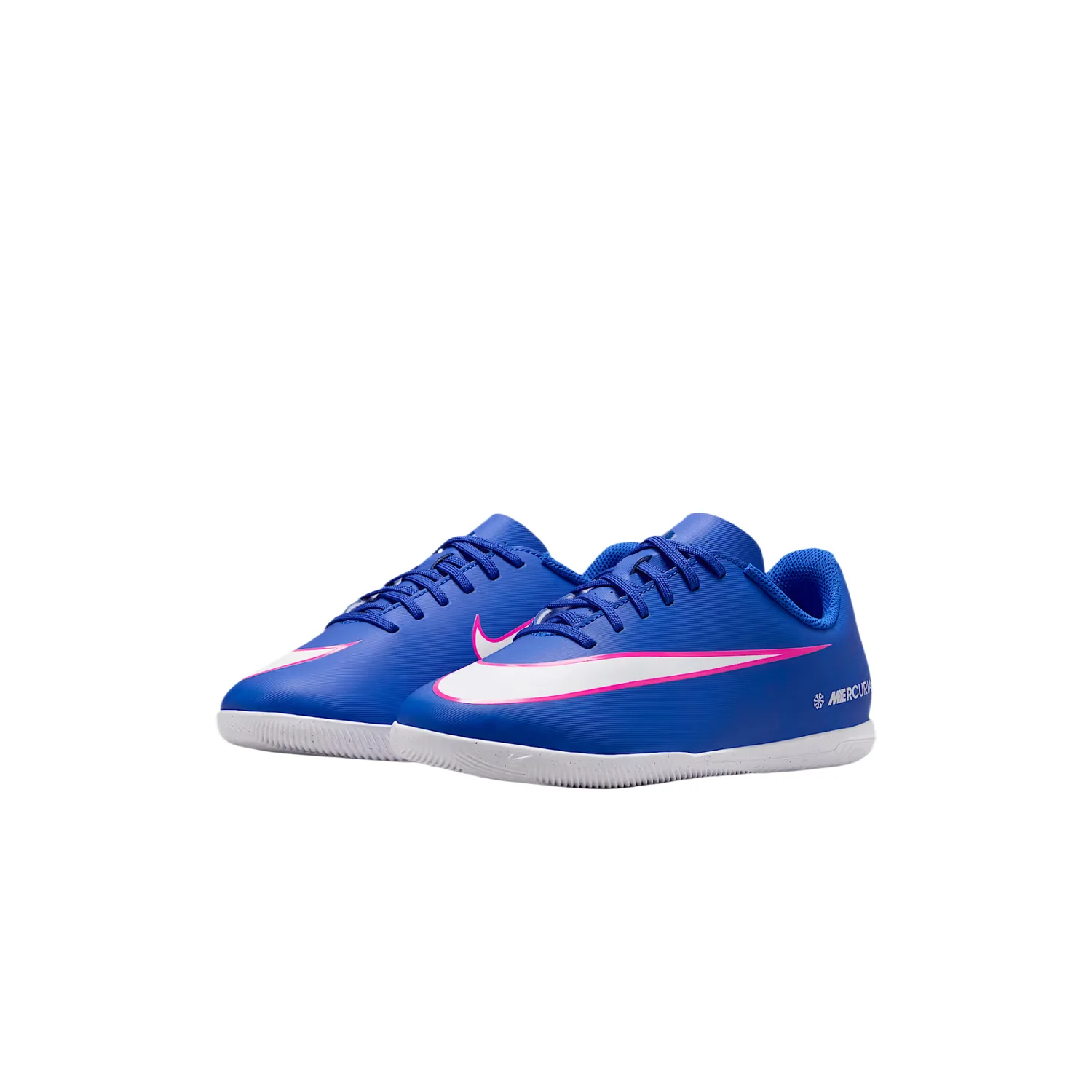 Детские футбольные бутсы low top Nike, Racing Blue/White — фото 4
