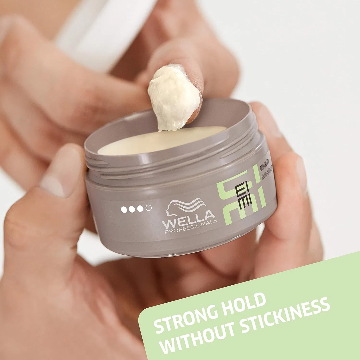 Крем для укладки волос «Eimi Grip Cream Hold Level 3» от Wella ‎Wella Professionals — фото 3