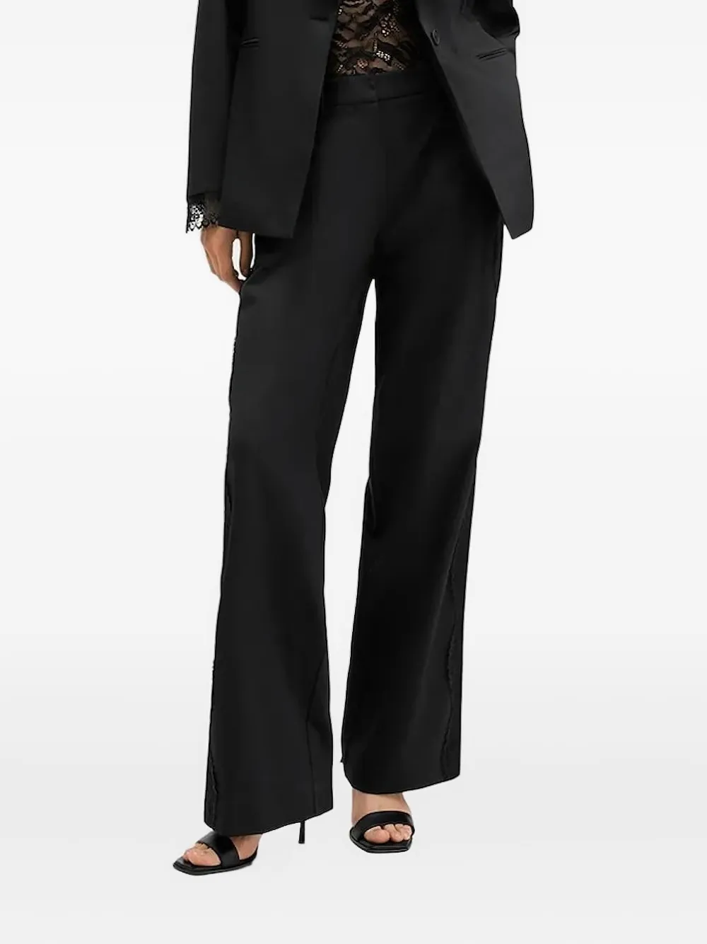 

Брюки Lacey с кружевом Allsaints, черный