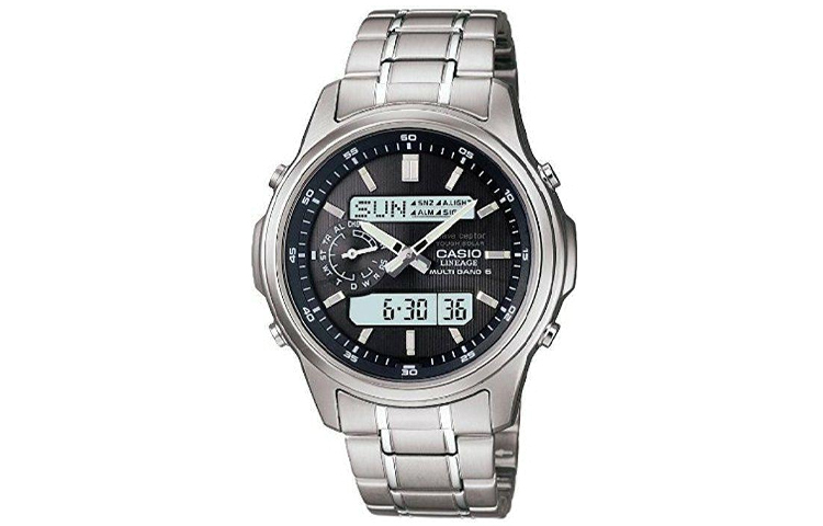 

Мужские часы Black LCW-M300D-1A CASIO, черный Dial