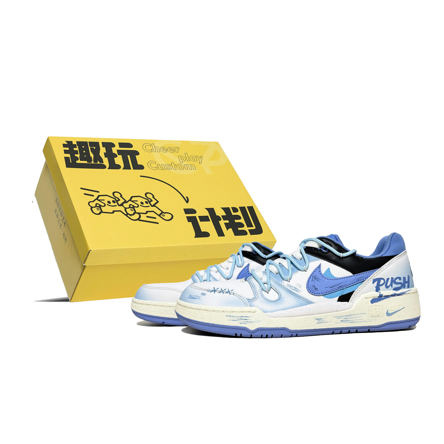 

Мужские кроссовки для скейтбординга Full Force Low-Top белого/синего цвета Nike, цвет Carolina Blue, Синий, Мужские кроссовки для скейтбординга Full Force Low-Top белого/синего цвета Nike, цвет Carolina Blue