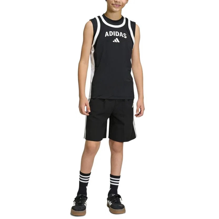 Детский спортивный костюм Casual Sportswear 2 Piece Set Adidas, Black