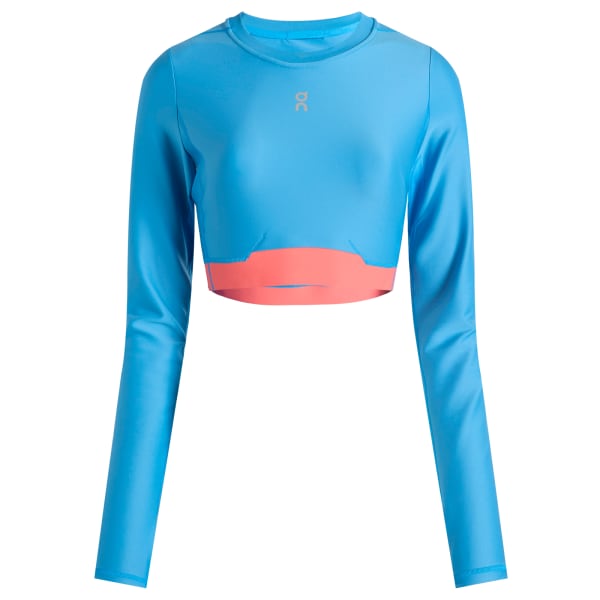 

Укороченный топ с длинными рукавами Train On, цвет malibu