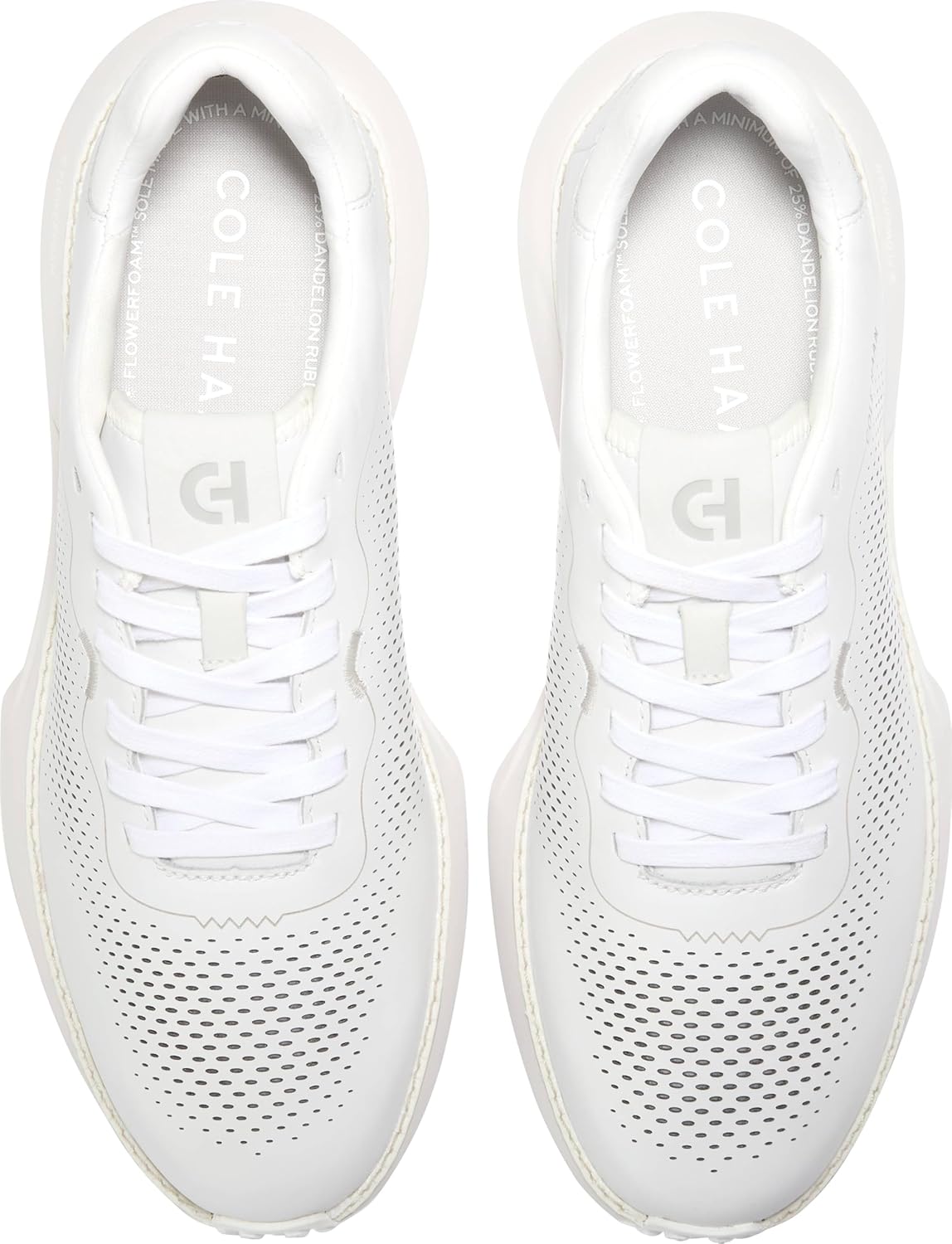 Мужские кроссовки Cole Haan Grandpro Ashland с лазерной перфорацией, Optic White/Nimbus Cloud — фото 3