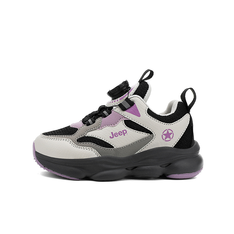 

Кроссовки для бега Running Collection Kids Jeep, черный фиолетовый