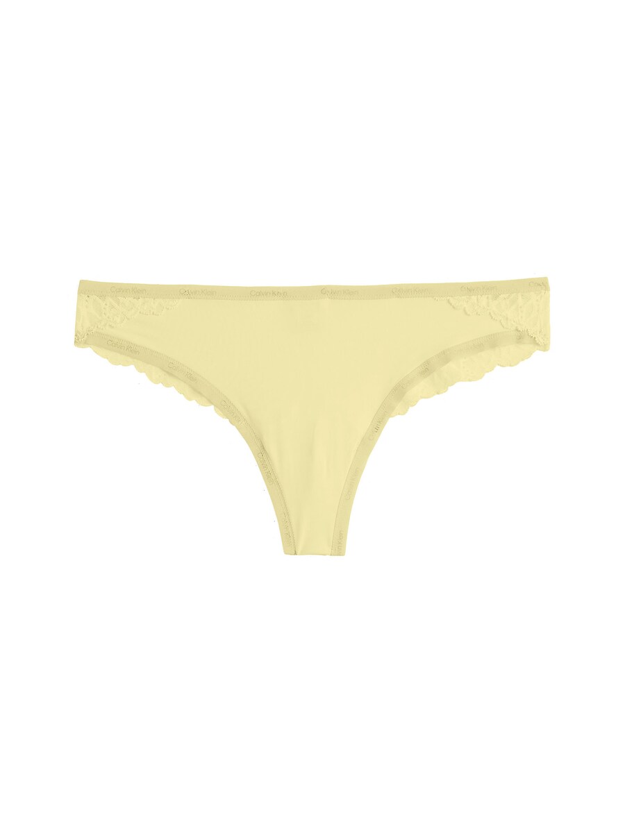 

Стринги Calvin Klein Underwear Attraction, желтый