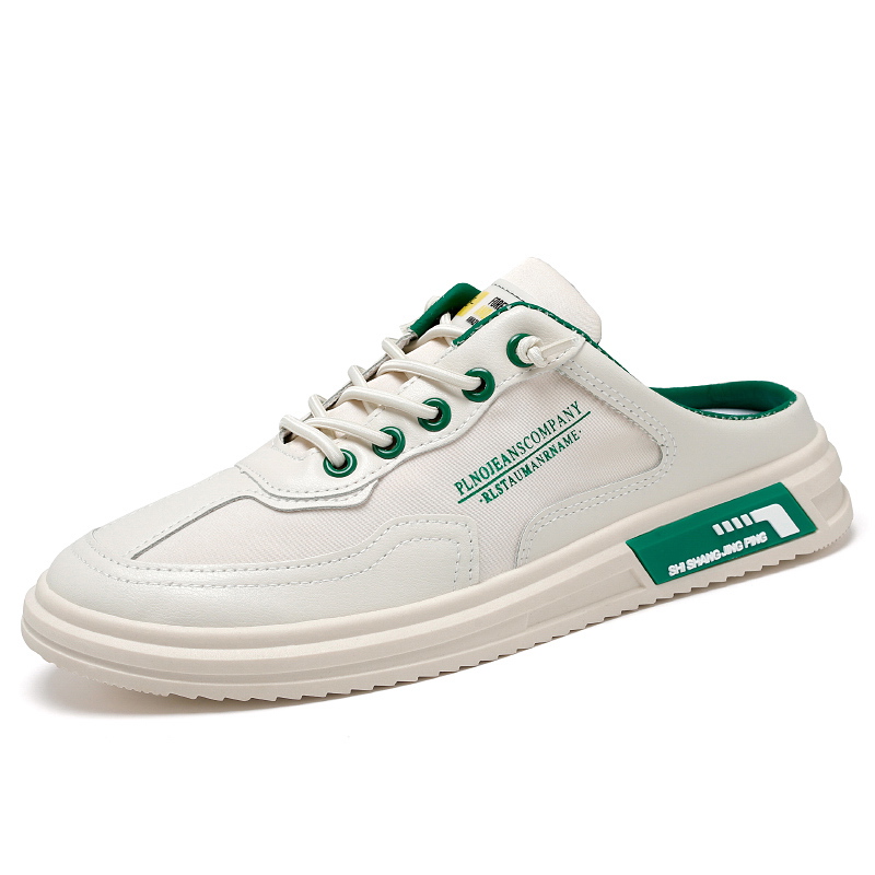 

Сандалии с закрытым носком мужские KUPE, White Green