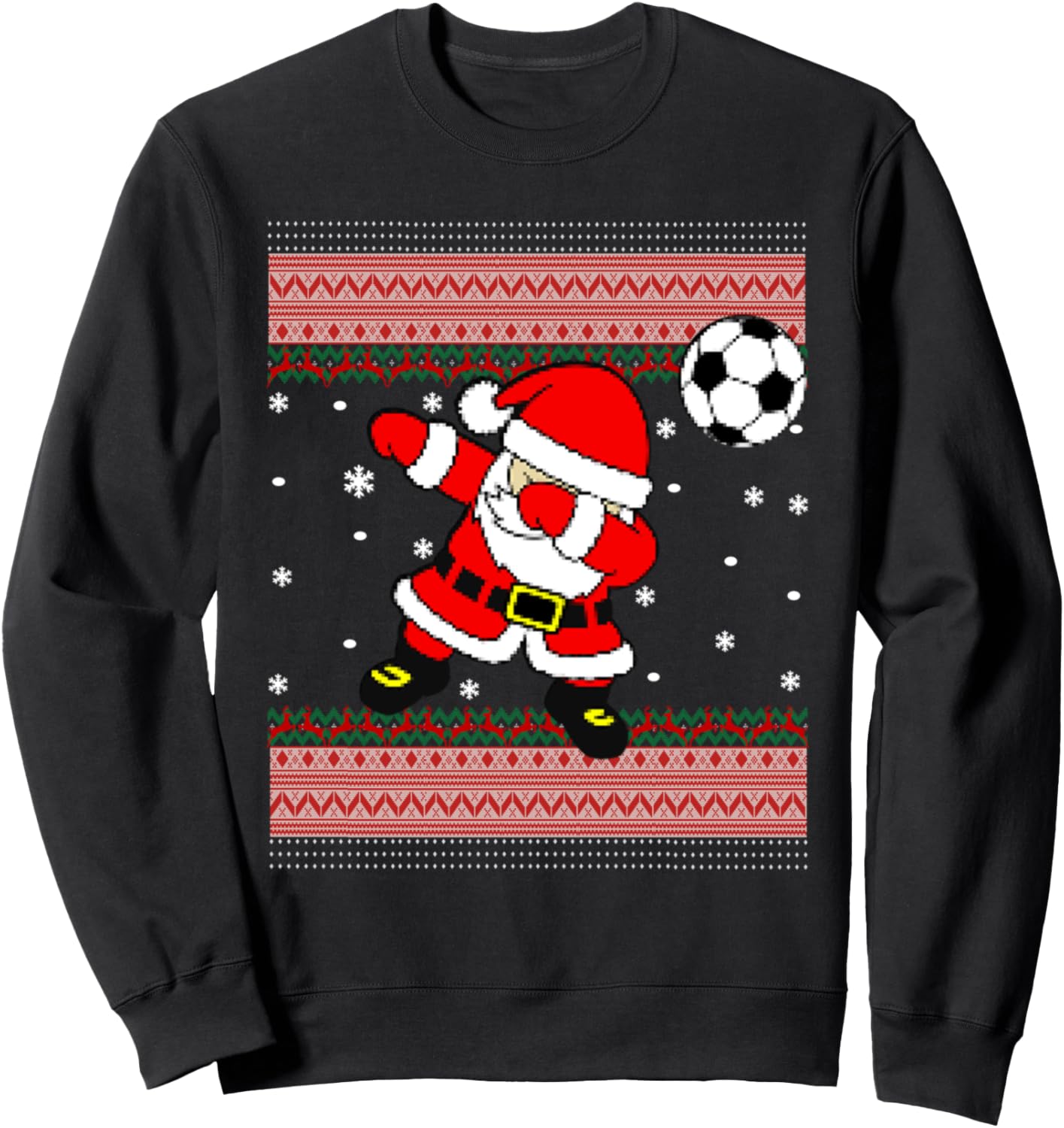 

Уродливая рождественская толстовка с изображением футбольного мяча Санты, черная (black 19-3911tcx) Aj Christmas Sweatshirt Shirt For Men Women Girls Boys, Черный, Уродливая рождественская толстовка с изображением футбольного мяча Санты, черная (black 19-