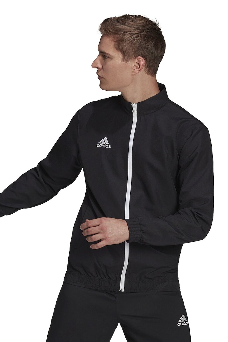 

Футбольная толстовка Entrada 22 на молнии Adidas Performance, черный