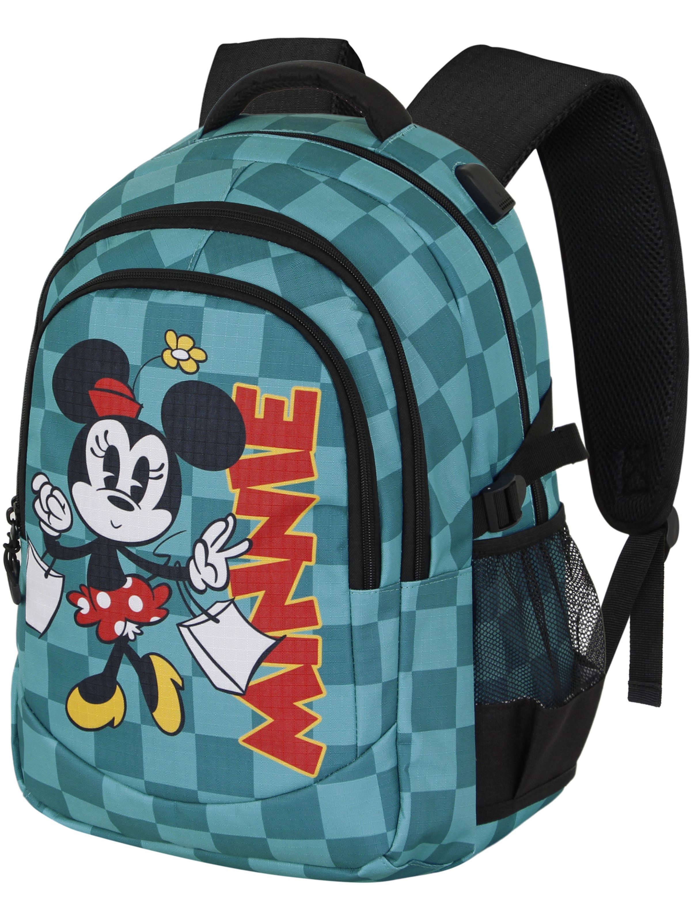 

DISNEY Рюкзак 'Minnie Mouse Indigo-PLUS Running' в цвете Turquoise