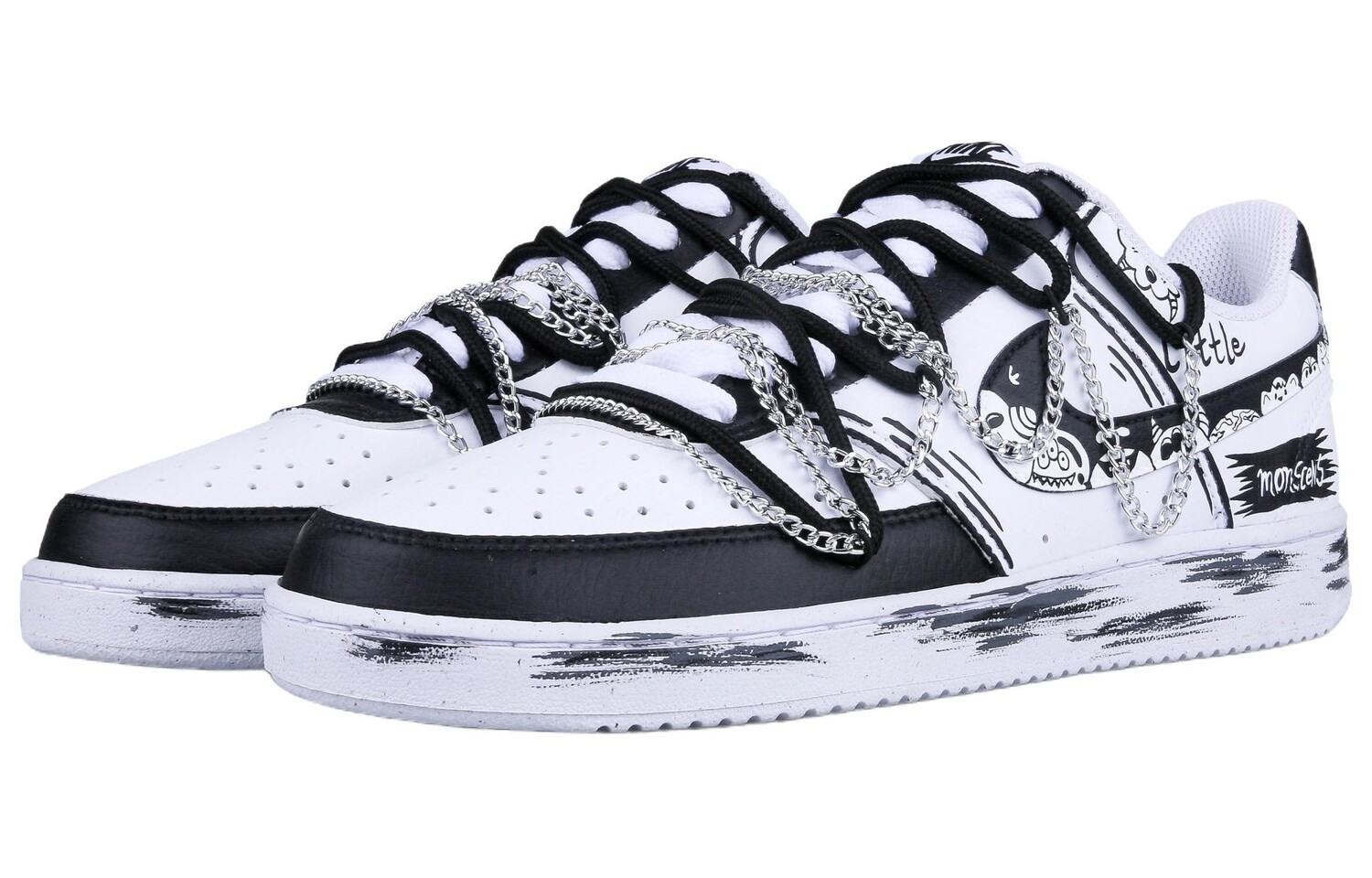Мужские кроссовки для скейтбординга Nike Court Vision 1, Black — фото 3